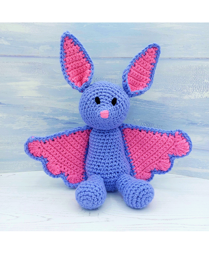 Wee Woolly Wonderfuls Bella Boo the Bat in Stylecraft Special Chunky