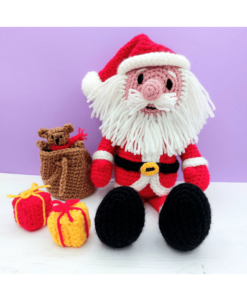 Wee Woolly Wonderfuls Father Christmas in Stylecraft Special Chunky