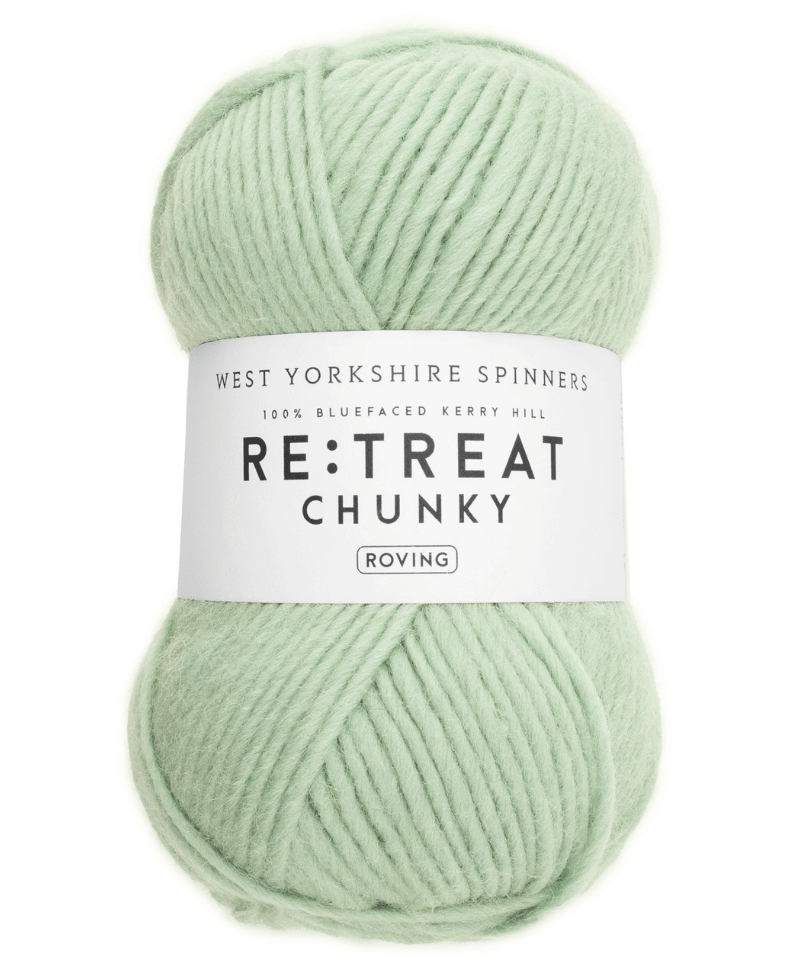 Pale Green ball of West Yorkshire Spinners Re:Treat Chunky