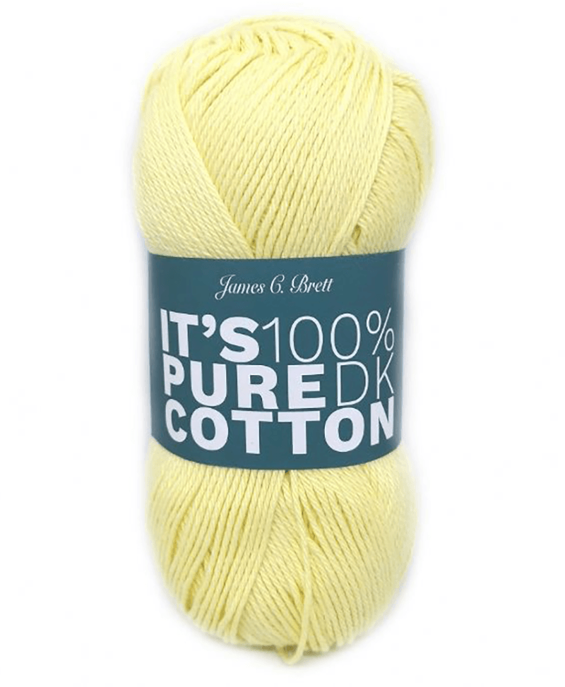 James C Brett Its 100 Pure Cotton DK - 100g